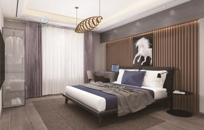 WPC wall panel bedroom WPC wall panel bedroom